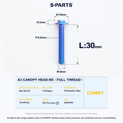 A3 Canopy Head M5 D10
