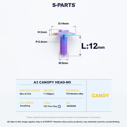 A3 Canopy Head M5 D14