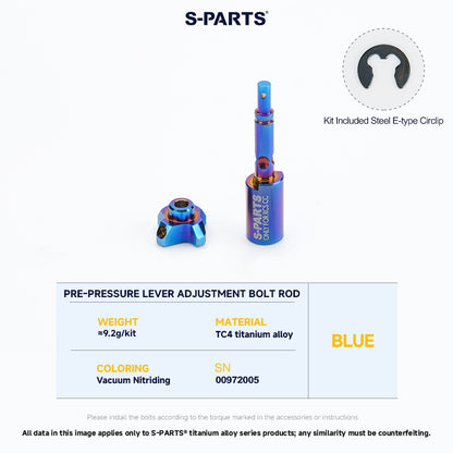 Pre-Pressure Lever Adjustment Bolt Rod For BREMBO