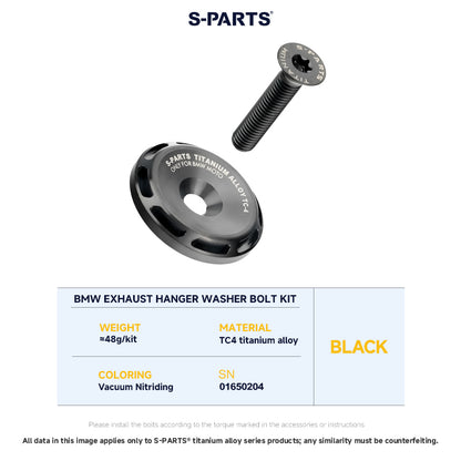 Exhaust Hanger Washer Bolt Set For BMW
