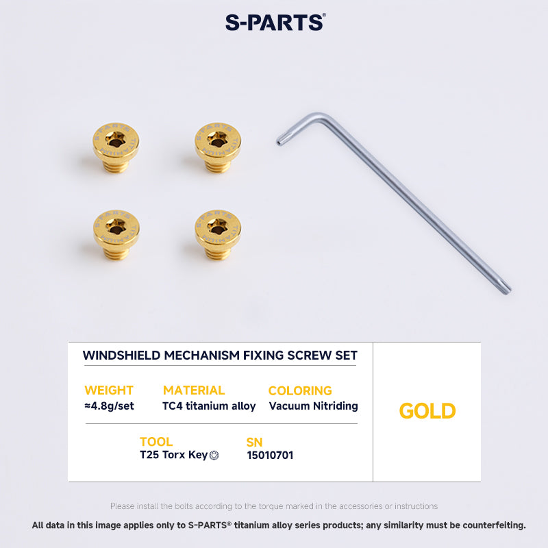 Windshield Fixing Bolt Set For ARAI RX7X