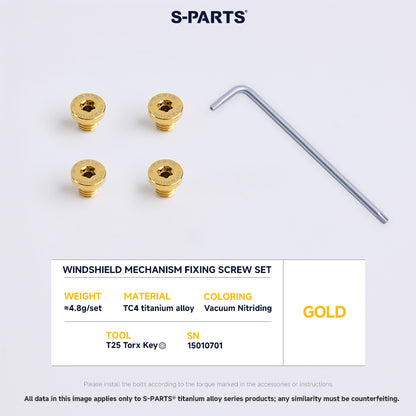Windshield Fixing Bolt Set For ARAI RX7X