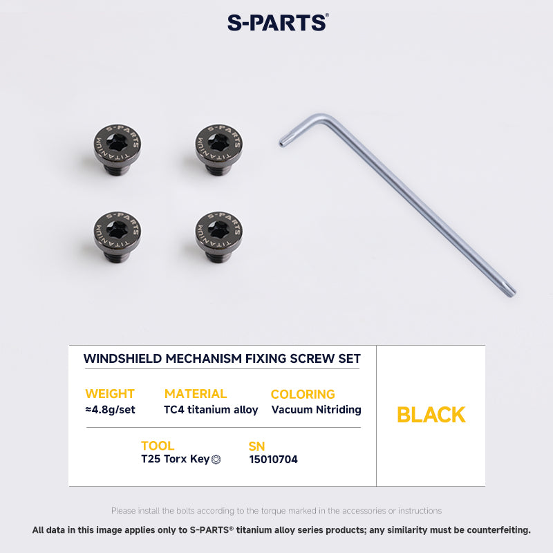 Windshield Fixing Bolt Set For ARAI RX7X