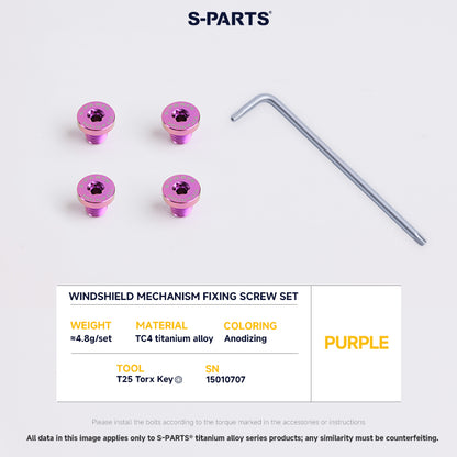 Windshield Fixing Bolt Set For ARAI RX7X