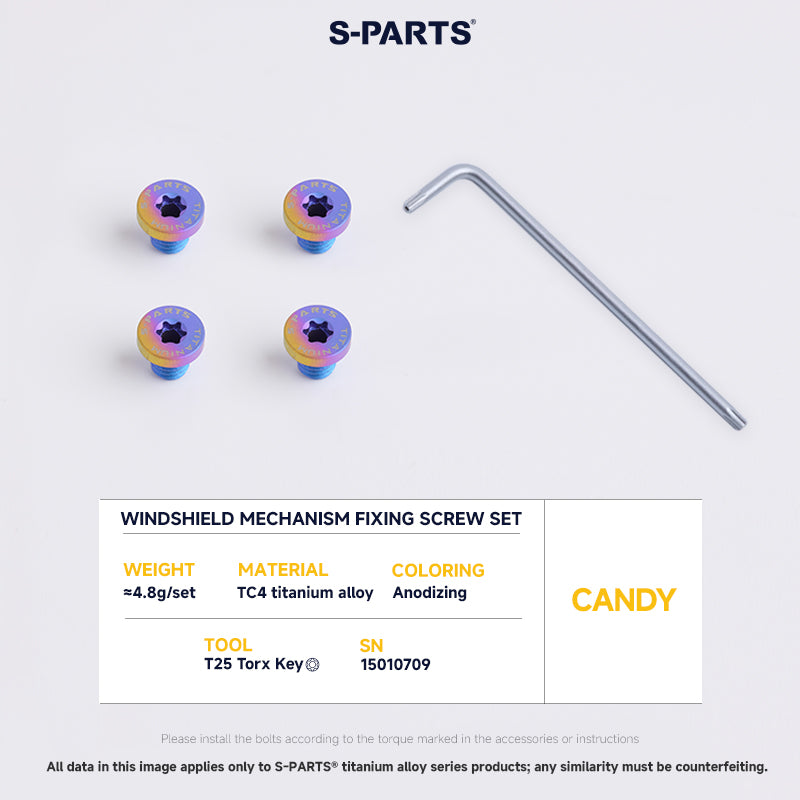 Windshield Fixing Bolt Set For ARAI RX7X