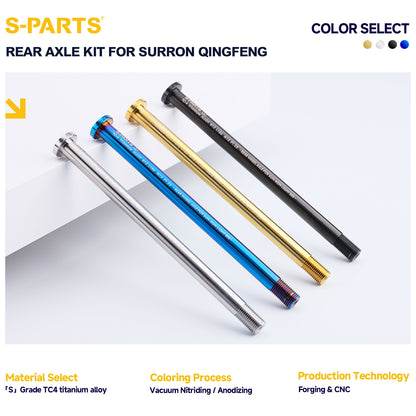 Rear Axle Set For Surron Qingfeng