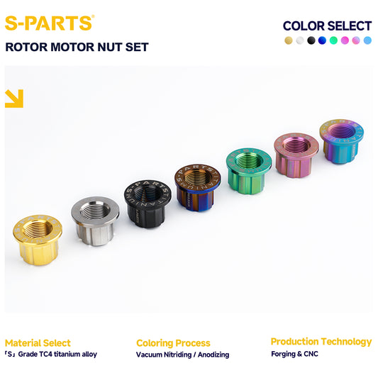 Rotor Motor Nut Set
