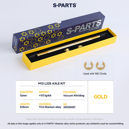 M12 Axle Set