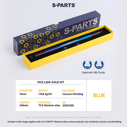 M12 Axle Set