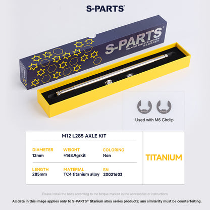 M12 Axle Set