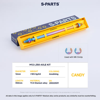M12 Axle Set