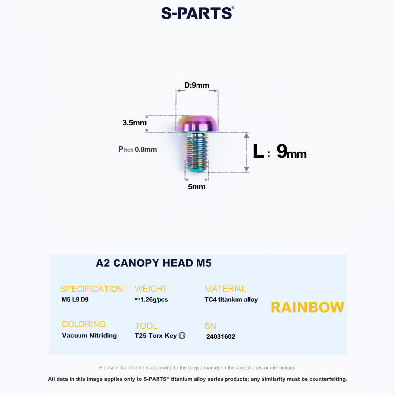A2 Button Head M5