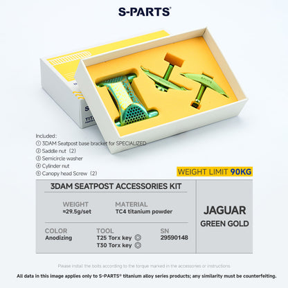 3DAM Seatpost Spare Parts For SPECIALIZED