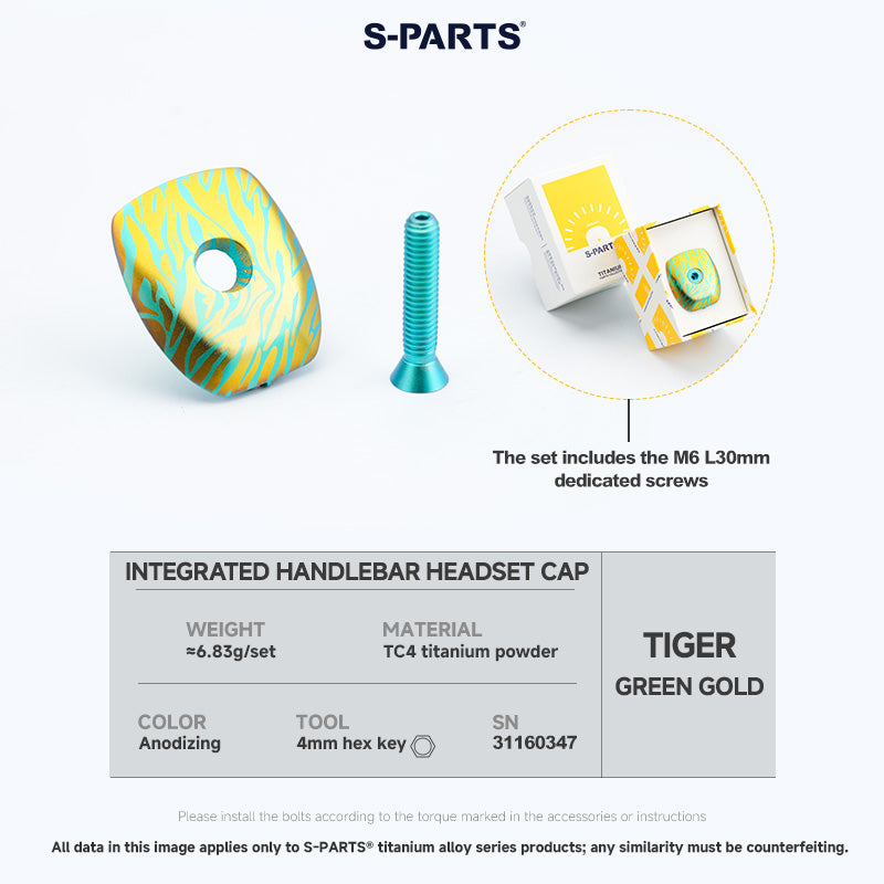 3DAM Integrated Handlebar Headset Cap For SPECIALIZED ROVAL