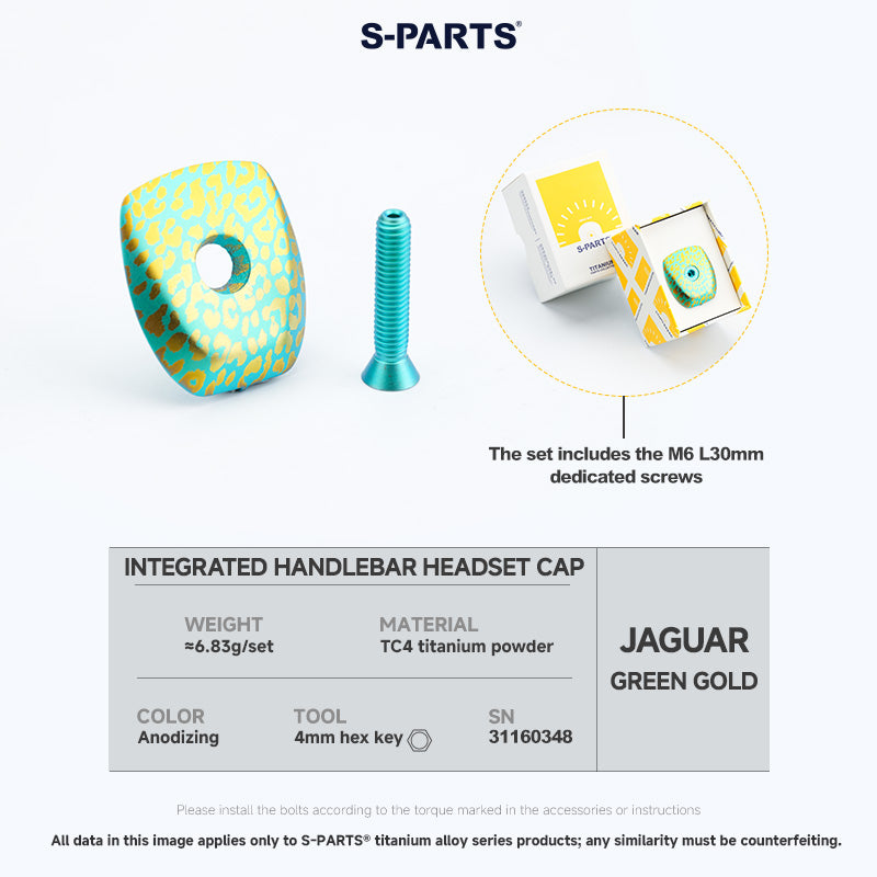 3DAM Integrated Handlebar Headset Cap For SPECIALIZED ROVAL