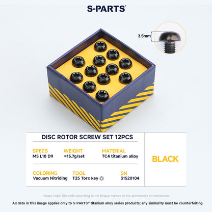 Disc Rotor Screw Set