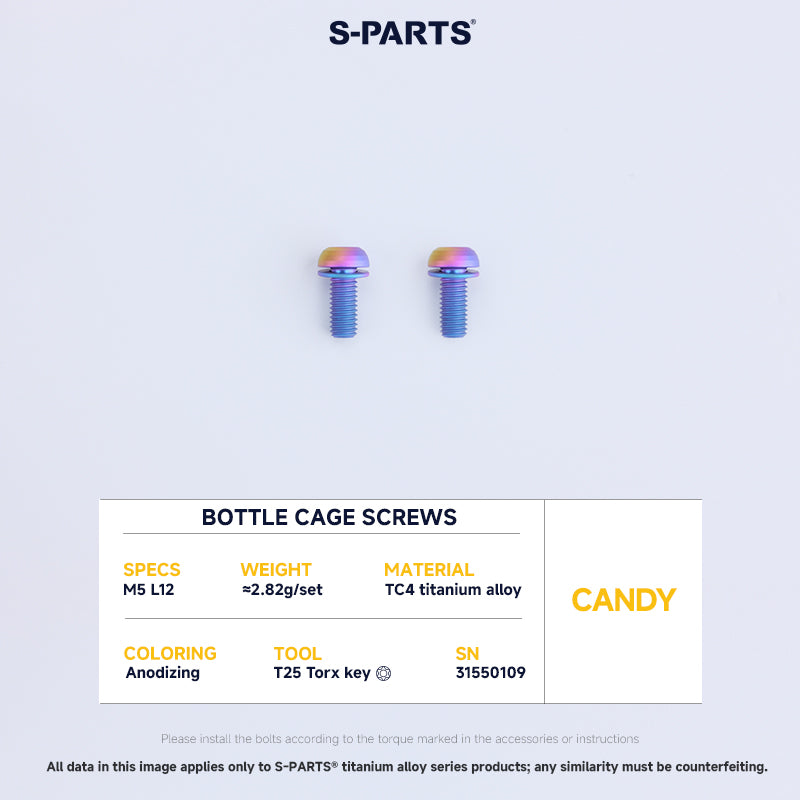 Bottle Cage Screws