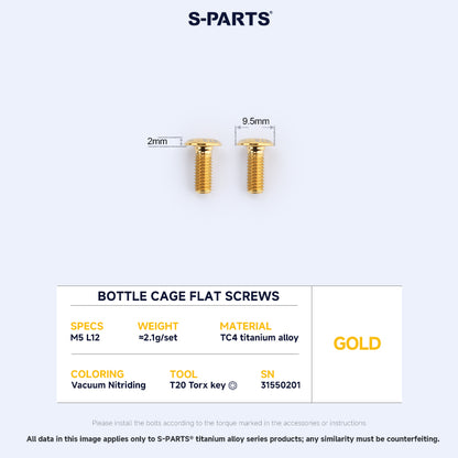 Bottle Cage Screws