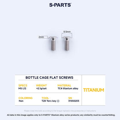 Bottle Cage Screws