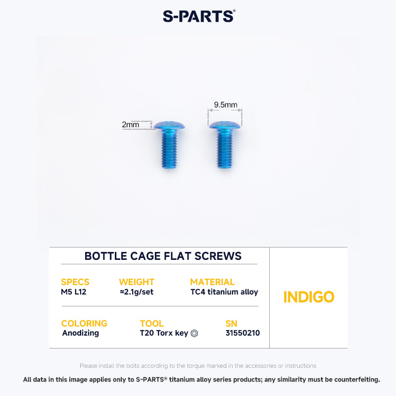 Bottle Cage Screws