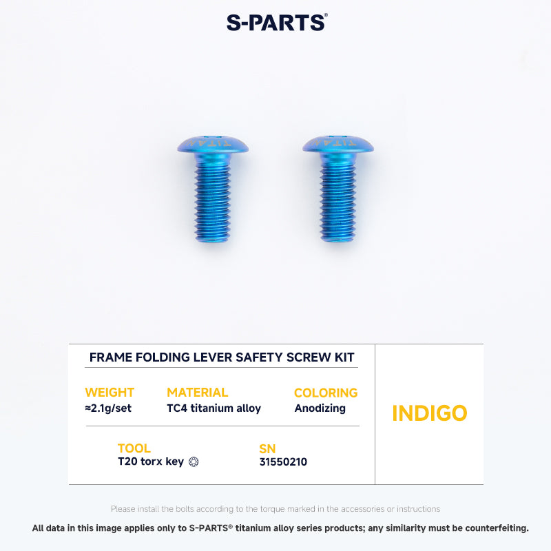 Frame Screw Kit For DAHON P10