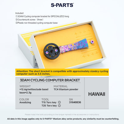 3DAM Cycling Computer Bracket For SPECIALIZED ROVAL