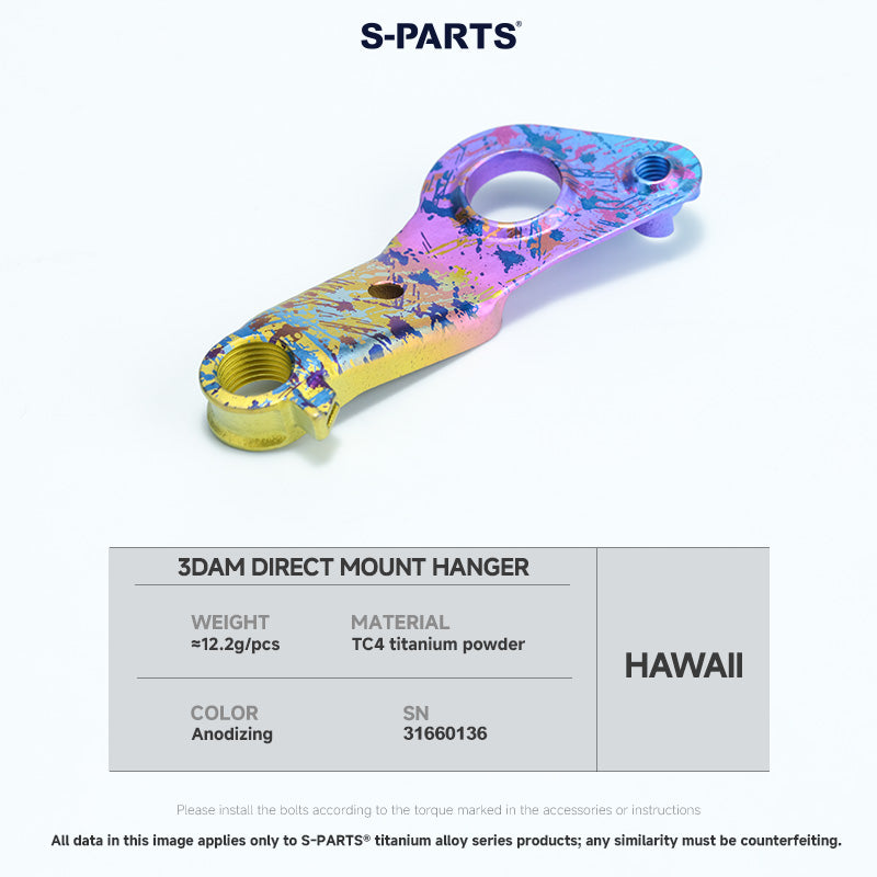 3DAM Direct Mount Hanger For SPECIALIZED