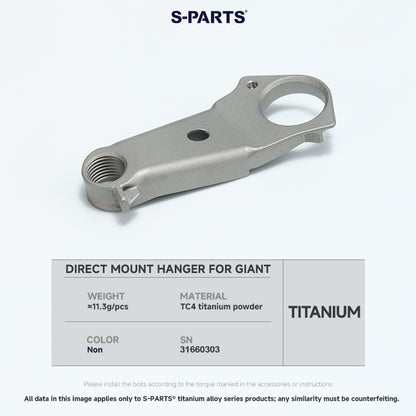 3DAM Direct Mount Hanger For GIANT