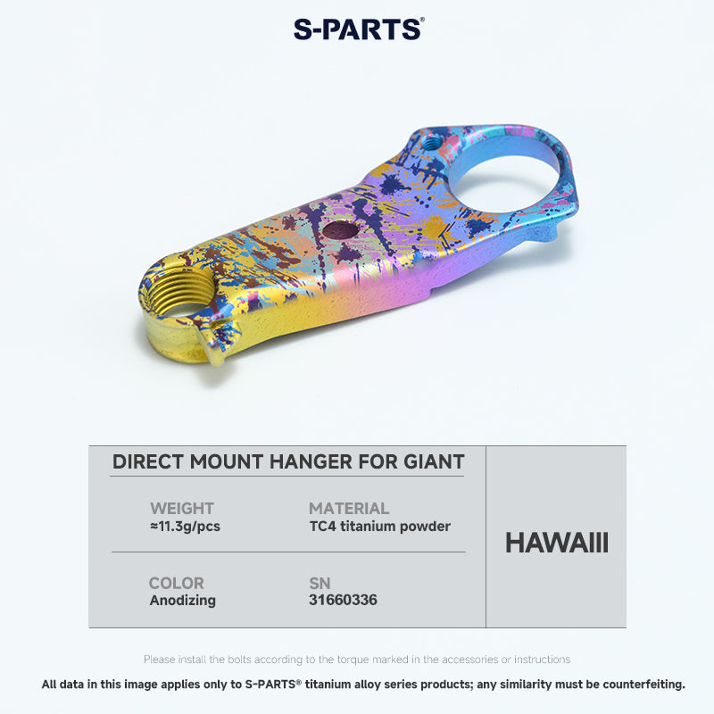 3DAM Direct Mount Hanger For GIANT