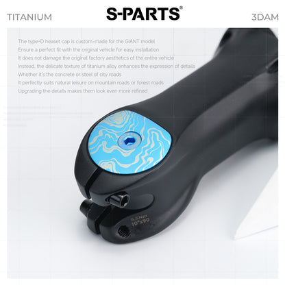 3DAM Type-D Headset Cap For GIANT