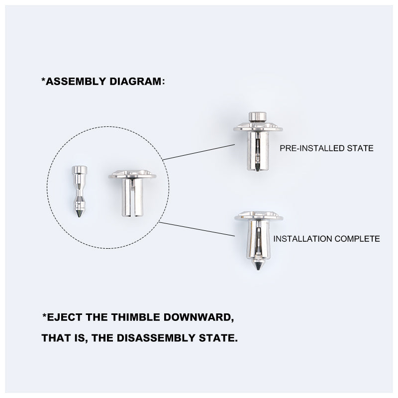 Snap Fit Expansion Bolt Kit For YAMAHA XMAX300