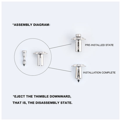 Snap Fit Expansion Bolt Kit For YAMAHA XMAX300