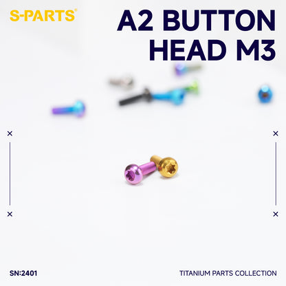 A2 Button Head M3