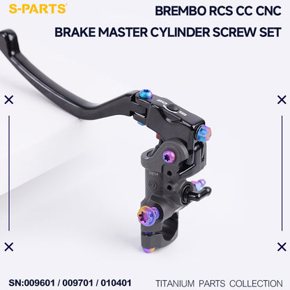 Brake Master Cylinder Bolt Kit For BREMBO RCS CC CNC