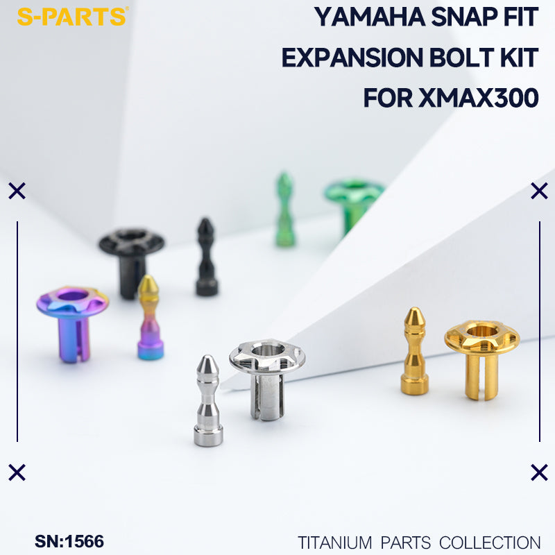 Snap Fit Expansion Bolt Kit For YAMAHA XMAX300