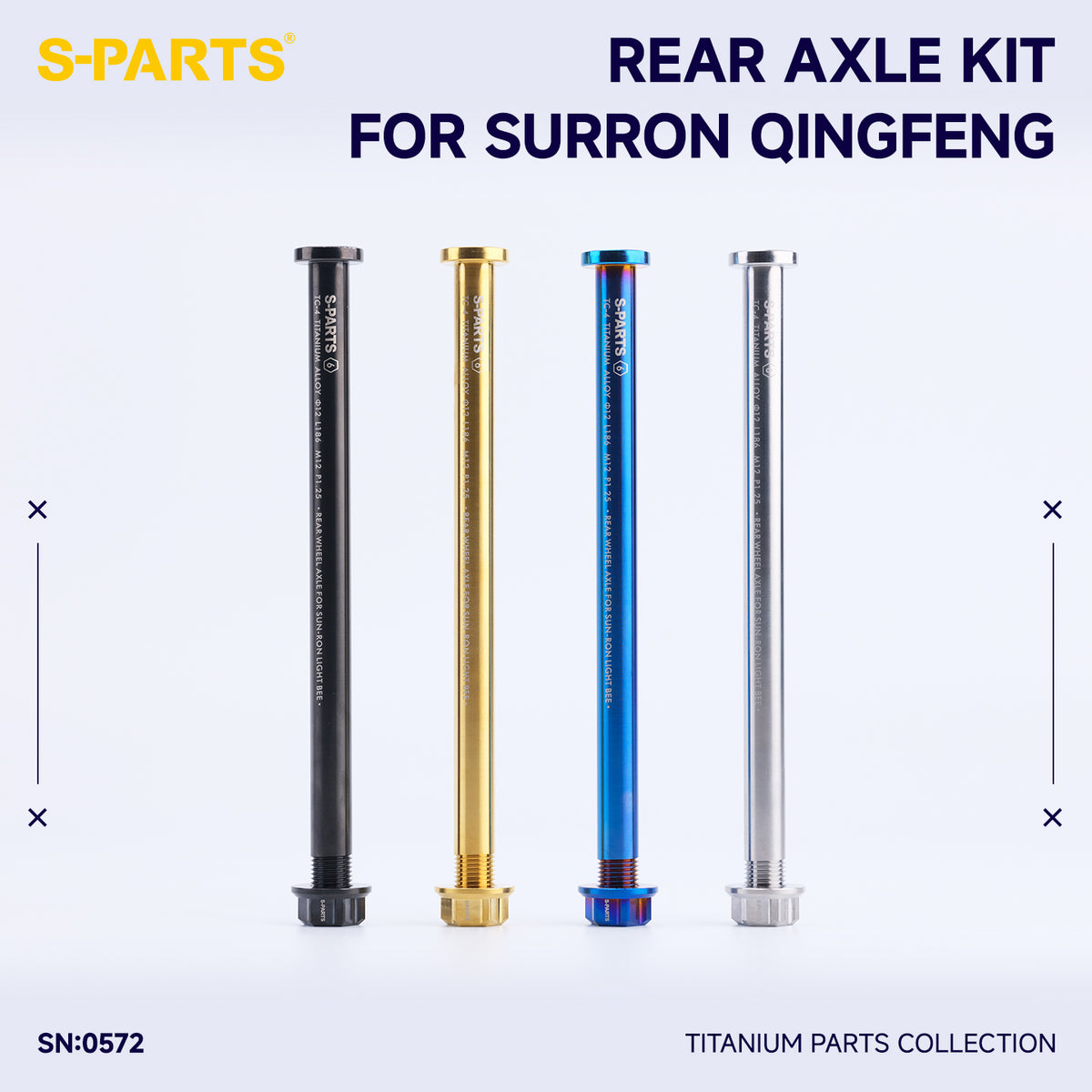 Rear Axle Set For Surron Qingfeng