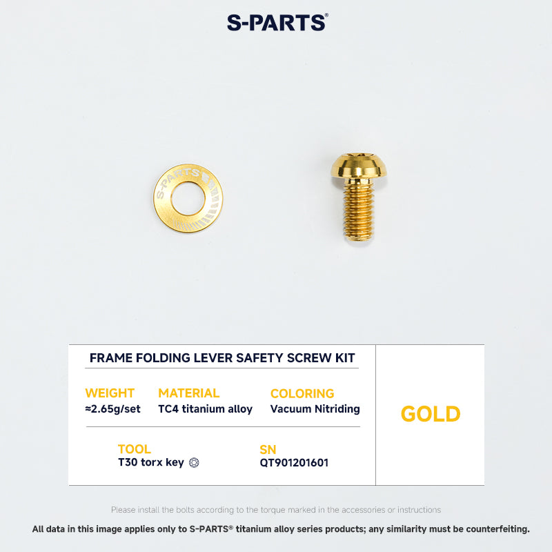 Frame Screw Kit For DAHON P10