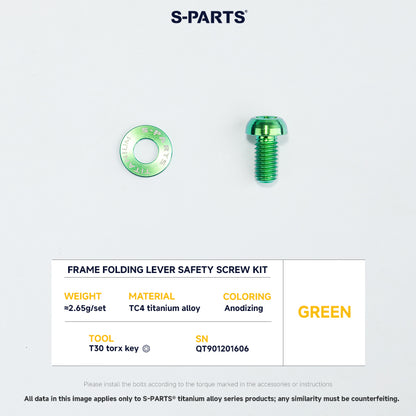 Frame Screw Kit For DAHON P10