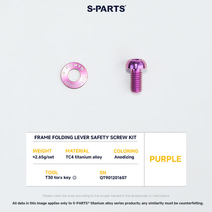 Frame Screw Kit For DAHON P10