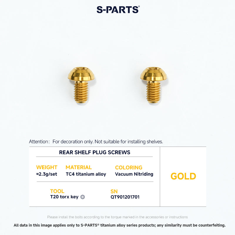 Frame Screw Kit For DAHON P10