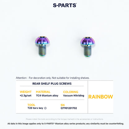 Frame Screw Kit For DAHON P10