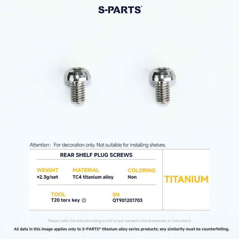 Frame Screw Kit For DAHON P10