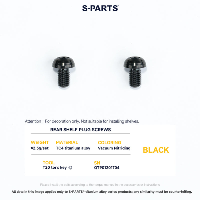 Frame Screw Kit For DAHON P10