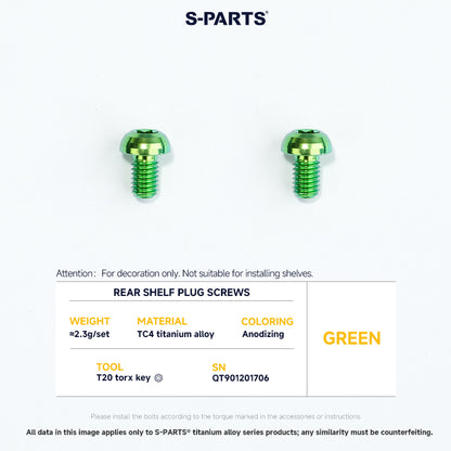 Frame Screw Kit For DAHON P10