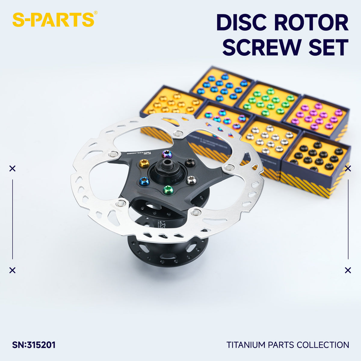 Disc Rotor Screw Set