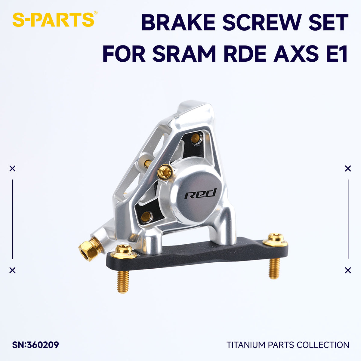 Disc Brake Screw Set For SRAM RDE AXS E1