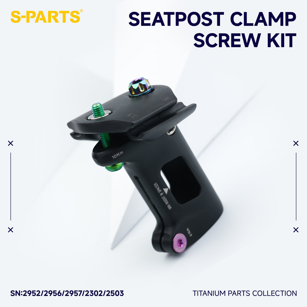 Seatpost Clamp Screw Kit For GIANT