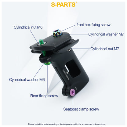 Seatpost Clamp Screw Kit For GIANT