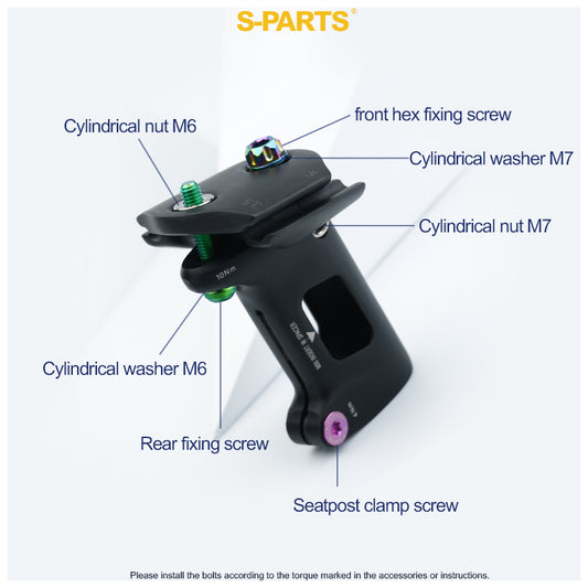 Seatpost Clamp Screw Kit For GIANT