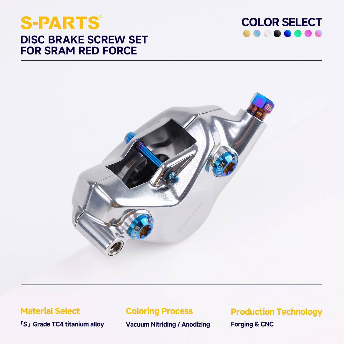 Disc Brake Screw Set for SRAM RED FORCE